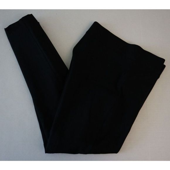 Spanx Women's Sz Large Classic Black The Perfect Back Seam Skinny Pants $148 - Picture 10 of 11